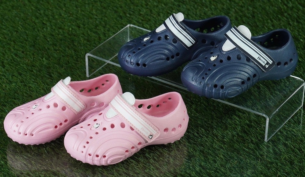 (2 PAIR) HOUNDS BY DAWGS TODDLER BOYS OR GIRLS ULTRALITE CLOGS T 7/8 ~ NWT!!