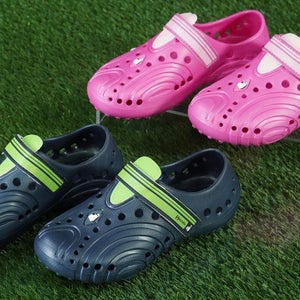 (2 PAIR) HOUNDS BY DAWGS BOYS OR GIRLS ULTRALITE CLOGS SANDALS 13/1 ~ NWT!!