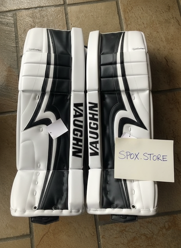 New Senior 35+2" Vaughn V-Elite Pro Carbon Goalie Leg Pads (READ DESCRIPTION)