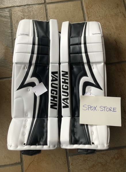 New Senior 35+2" Vaughn V-Elite Pro Carbon Goalie Leg Pads (READ DESCRIPTION)