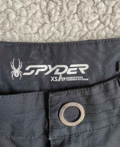 Black XS Women's Spyder Pants (Used)