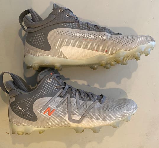 New Balance Freeze 4 LX Men's Mid Lacrosse Cleats, Sz. 11.5