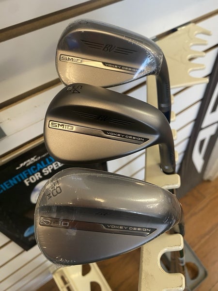 New Titleist SM 10 Wedge Set 50 , 54 , 58 Deg Nickel Finish