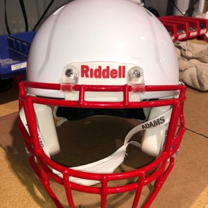 USED RIDDELL SPEED ADULT HELMET - XL - METALLIC WHITE
