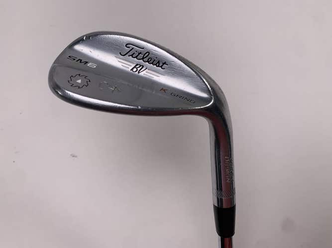 Titleist Vokey SM6 Tour Chrome Lob Wedge LW 60* 12 NS Pro 850GH Wedge Mens RH