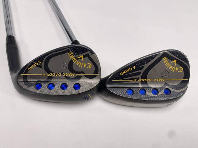 Callaway Mack Daddy 4 Black Wedge Set 54* 10 58* 12 NS Pro Modus 3 105g Mens RH