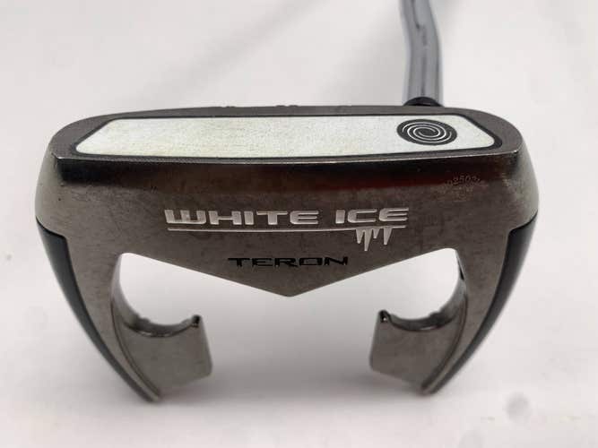 Odyssey White Ice Teron Putter 34" SuperStroke Mid Slim 2.0 Mens RH