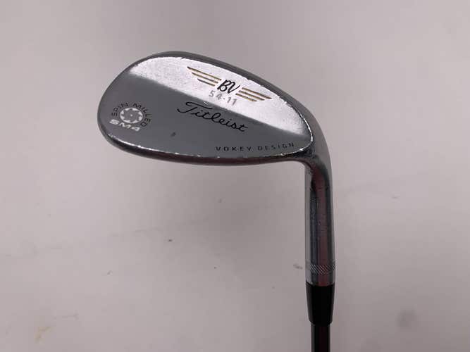 Titleist Vokey Spin Milled SM4 Chrome Sand Wedge SW 54* 11VS Proto HL Senior RH