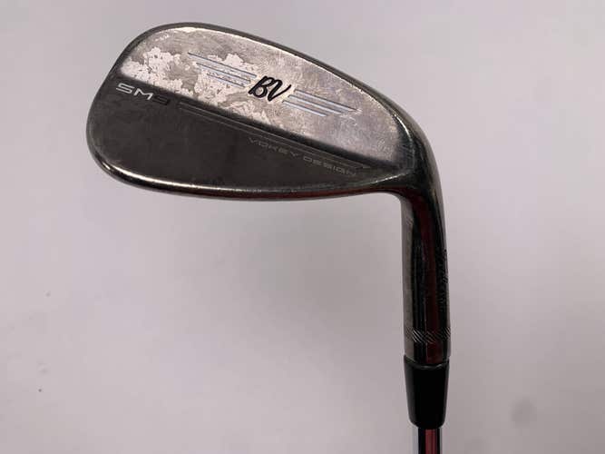 Titleist Vokey SM9 Brushed Steel Gap Wedge GW 50* 8 Bounce F-Grind Mens RH +1"