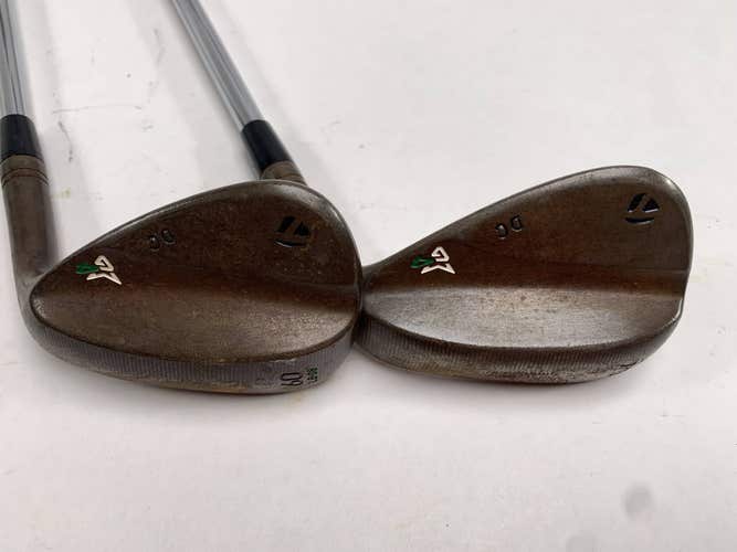 TaylorMade Milled Grind 3 Raw Wedge Set 54* 11 | 60* 8 DG S400 Mens RH