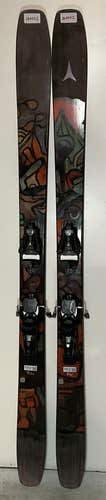 2026 Men's Atomic Powder 186cm Bent Chetler 100 Demo Skis With Strive 14 Bindings (26ADS2)