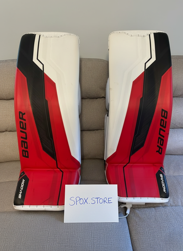 2024 Bauer Supreme Shadow Goalie Leg Pads – 34" Senior +1 | Brand New (READ DESCRIPTION)