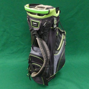 Bag Boy Chiller Hybrid Black/Green14-Way Golf Stand Bag (No Raincover) *READ*