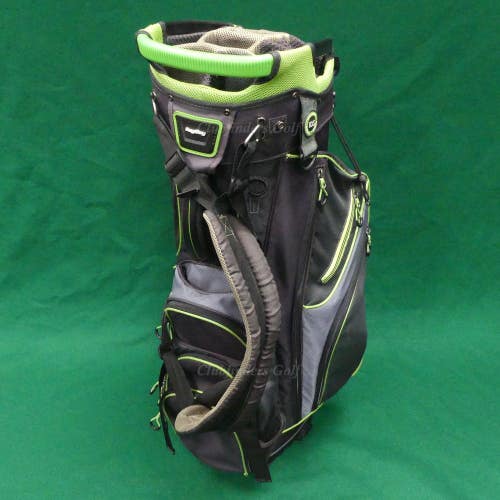 Bag Boy Chiller Hybrid Black/Green14-Way Golf Stand Bag (No Raincover) *READ*