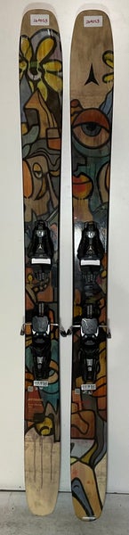 2026 Men's Atomic Powder 176cm Bent Chetler 120 Demo Skis With Strive 14 Bindings (26ADS3)