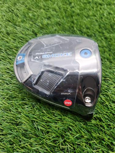 NEW 2024 CALLAWAY PARADYM AI SMOKE MAX DRIVER 9* CLUBHEAD ONLY BRANDNEW