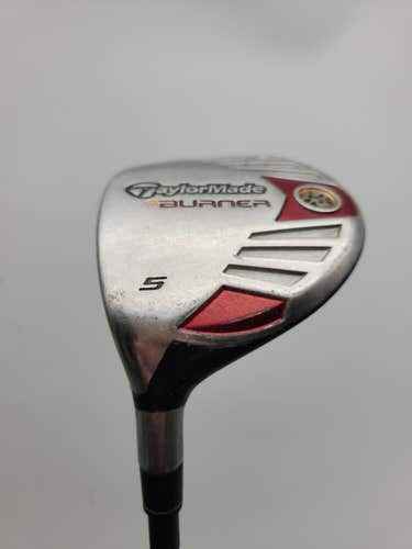 LEFTY 2007 TAYLORMADE BURNER 5 WOOD 18* SENIOR TM REAX 50 GOOD