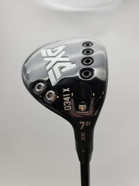 2018 PXG 0341X GEN2 7 WOOD 21* REG MITSU KURO KAGE BLACK +HC