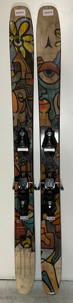 2026 Men's Atomic Powder 176cm Bent Chetler 120 Demo Skis With Strive 14 Bindings (26ADS4)