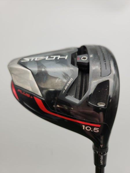 2022 TAYLORMADE STEALTH PLUS DRIVER 10.5* STIFF HZRDUS RDX SMOKE BLACK +HC GOOD