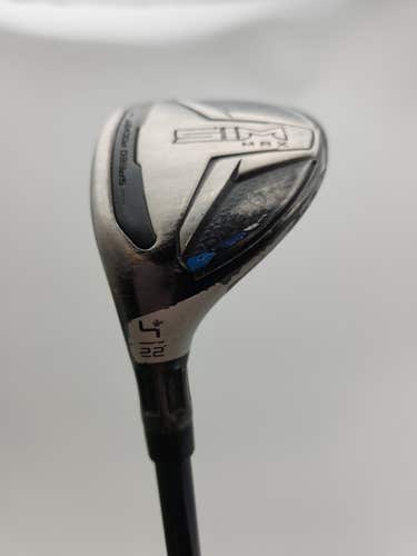 LEFTY 2020 TAYLORMADE SIM MAX 4 HYBRID 22* REG FUJI VENTUS BLUE 6 FAIR