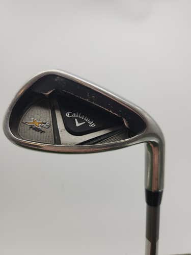 2013 CALLAWAY X2 HOT PITCHING WEDGE STIFF AEROTECH STEELFIBER I80 35.5" GOOD