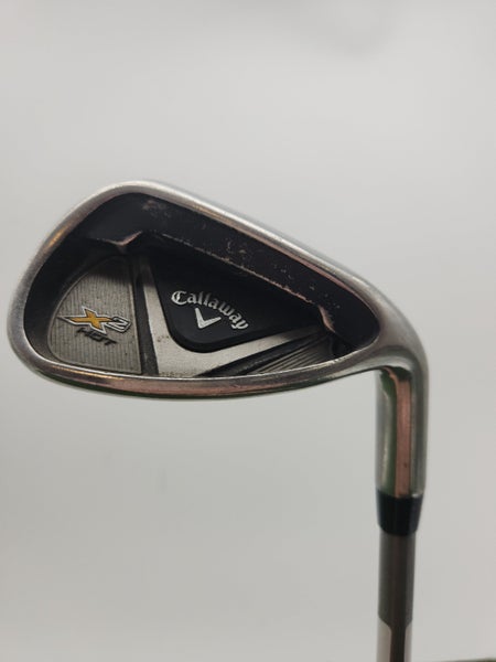 2013 CALLAWAY X2 HOT PITCHING WEDGE STIFF AEROTECH STEELFIBER I80 35.5" GOOD