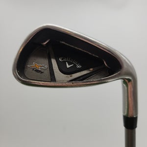 2013 CALLAWAY X2 HOT 9 IRON STIFF AEROTECH STEELFIBER I80 35.5" GOOD