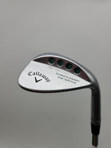 2015 CALLAWAY MACK DADDY PM GRIND WEDGE 60*/10 WEDGEFLEX KBS 34.75" FAIR