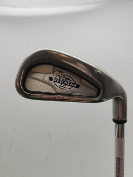 2000 CALLAWAY STEELHEAD X14 7 IRON UNIFLEX CONSTANT WEIGHT STEEL 37" GOOD