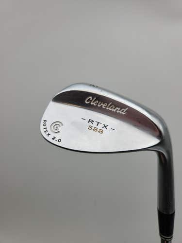 2013 CLEVELAND 588 RTX CHROME WEDGE 52*/10 STIFF STEEL 35.5" GOOD