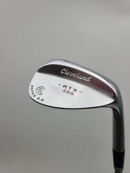 2013 CLEVELAND 588 RTX CHROME WEDGE 52*/10 STIFF STEEL 35.5" GOOD