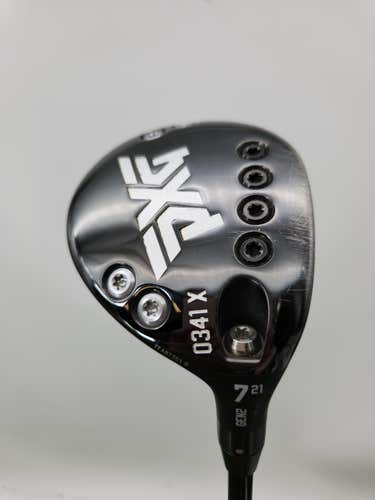 2018 PXG 0341X GEN2 7 WOOD 21* REG MITSU KURO KAGE BLACK 55 +HC GOOD