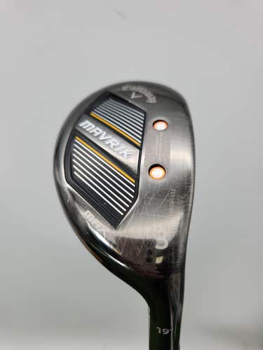 2020 CALLAWAY MAVRIK MAX 3 HYBRID 19* REG ALDILA SYNERGY BLUE 60 VERYGOOD