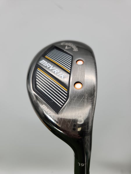 2020 CALLAWAY MAVRIK MAX 3 HYBRID 19* REG ALDILA SYNERGY BLUE 60 VERYGOOD