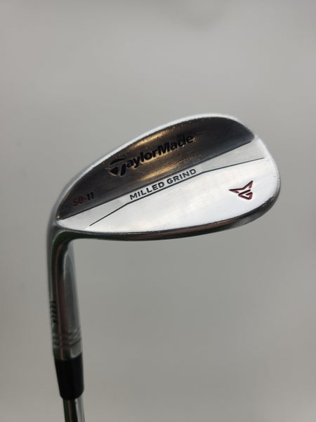 LEFTY 2017 TAYLORMADE MILLED GRIND WEDGE 54*/11SB STIFF STEEL 35.5" GOOD