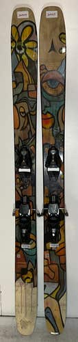 2026 Men's Atomic Powder 184cm Bent Chetler 120 Demo Skis With Strive 14 Bindings (26ADS5)