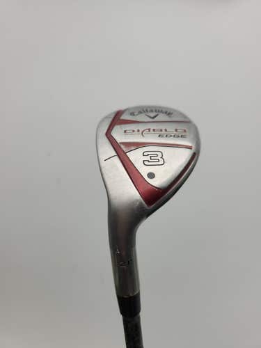 LEFTY 2010 CALLAWAY DIABLO EDGE 3 HYBRID 21* SENIOR CALLAWAY DIABLO H-55G FAIR