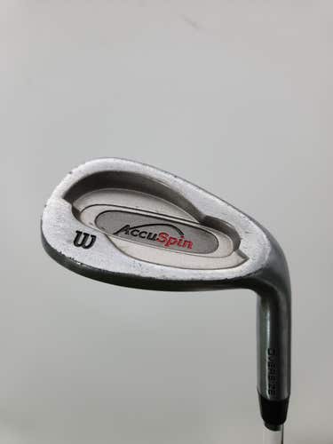 WILSON ACCUSPIN LOB WEDGE STIFF STEEL SHAFT 35" FAIR