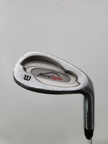 WILSON ACCUSPIN LOB WEDGE STIFF STEEL SHAFT 35" FAIR