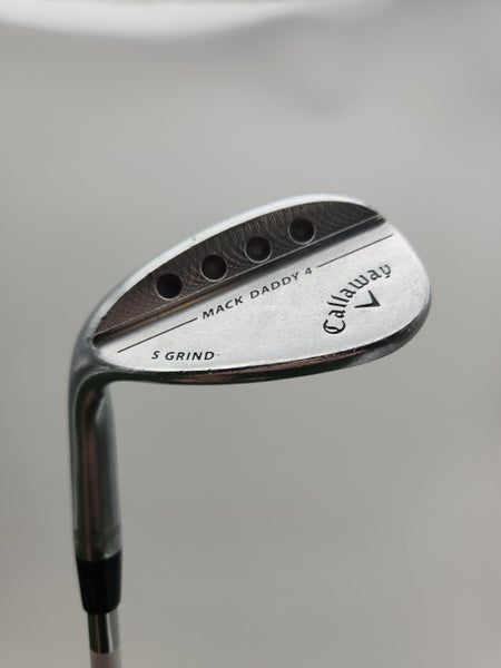 LEFTY 2018 CALLAWAY MACK DADDY 4 WEDGE 56*/10 STIFF DYNGOLD 35" FAIR