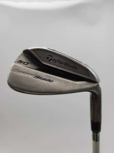 2013 TAYLORMADE SPEEDBLADE GAP WEDGE 50* STIFF TM STEEL 85G 35.5" GOOD