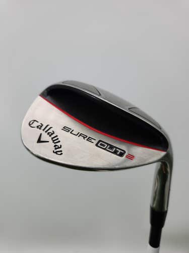 2019 CALLAWAY SURE OUT 2 WEDGE 58* WEDGEFLEX MAMIYA 65 34.5" GOOD