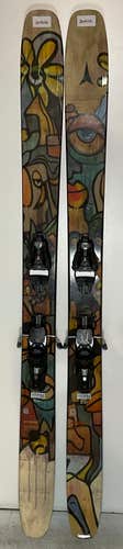 2026 Men's Atomic Powder 184cm Bent Chetler 120 Demo Skis With Strive 14 Bindings (26ADS6)