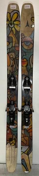 2026 Men's Atomic Powder 184cm Bent Chetler 120 Demo Skis With Strive 14 Bindings (26ADS6)