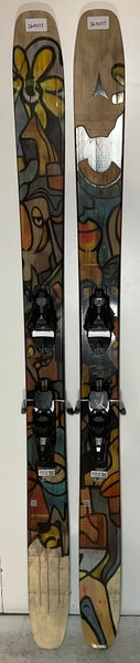 2026 Men's Atomic Powder 192cm Bent Chetler 120 Demo Skis With Strive 14 Bindings (26ADS7)