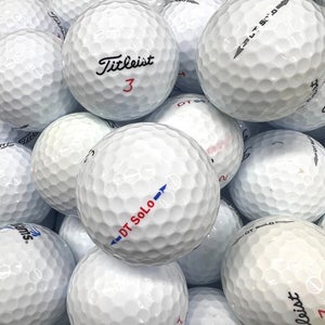 50 Premium AAA Titleist DT Solo Used Golf Balls