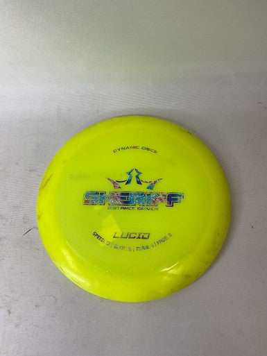 Used Dynamic Discs SHERIFF Disc Golf Driver Yellow 11859-S000019329