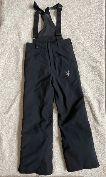 Black Size 18 Kids Unisex Spyder Pants (Used)