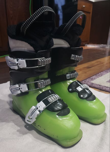 23.5 Salomon T3 Ski Boots (YOUTH 5-5.5) *USED* WASHED & CLEAN 276mm